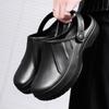 Fashion 2025 Men's Women Hotel Kitchen Slippers Clogs Non-slip Waterproof Oil-proof Work Shoes Garden Nursing Resistant Cook Chef Shoes