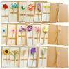 Moin Moin Message Card Cover Sticker String Flower 17 Types Set Letter Day Flower Single Size 17 X 12cm Sunflower Rose Brown Carnation Gypsophila