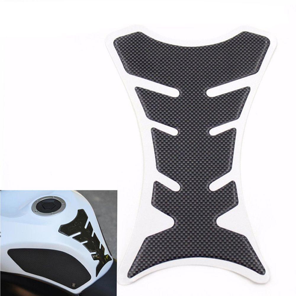 Universal Racing Car Fuel Tank Cap Motorcycle Accessories Carbon Fiber Sticker Decal Cover Tank Pad