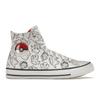 Pokemon X Chuck Taylor All Star High Poke Ball Unisex Sneakers White Black University-Red A01651C
