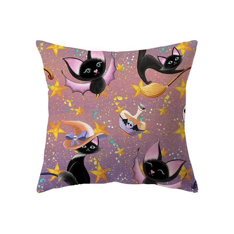 Pumpkin Collection Halloween Theme Pillow Cover Sofa Cushion  Holiday Gift Party Decoration Home Decor