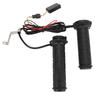 Motorcycle Heated Grips 12V Temperature Adjustable Soft Rubber Slip Resistant Handlebar Hand Heater
