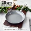 GREENPAN Газовая сковорода для жарки, посудомоечная машина, PFAS, нетоксичная, керамическая, легко удаляемая, сковорода, 28 см, только, безопасная, без, веществ, покрытие, антипригарное, [Chatham]