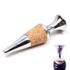  Alloy Glyptostrobus Wine Stopper Wine Cork Wine Bottle Stopper