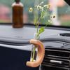 Unique Car Flower Vase Clip Creative Car Vent Decor DIY Flower Holder Perfume