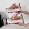 Women's Casual Sneakers Fashion New Colorful Lace Up Sports Shoes Women's Leisure Versatile Thick Sole Vulcanized Shoes Autumn