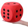 6 Inches Foam Dice Fun Filled Large Educational Toy Kawaii Giant Dice Decorative Eva Foam Jumbos Dice