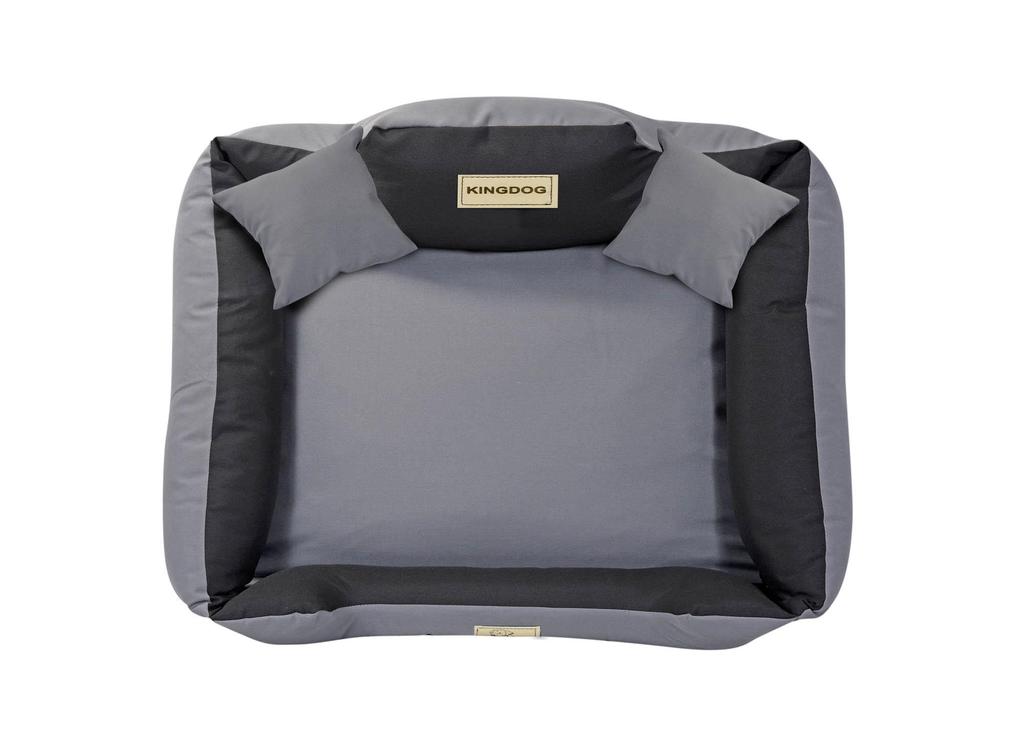 Dog Bed KINGDOG Durable Removable Cover M-XL, Anti-slip, 3 Colors! + 2 Free Pillows!