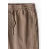 Льняные брюки HM Regular Fit, темно-бежевые