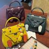 Smiling Face Bag 2025 New Cute Mini Crossbody Small Bag Top Layer Cowhide Single Shoulder Handbag Parody Bag For Women