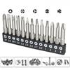 13/7/5Pcs 50mm Specialty Screwdriver Bit Set Y-Type Triangle Cross 3-Point Screwdriver Tool Accessories