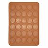 Round Macaron Sheet Silicone Macaron Mat for Microwave Ovens and Refrigerators
