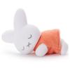 Bruna Miffy70th Anniversary Nineche Design Sleeping Friend Flocked Mascot Miffy Plush Toy, Approx. 6cm Wide