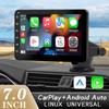 CarPlay Android Auto Car Radio Multimedia Video Player 7inch Portable Touch Screen Bluetooth 5.0