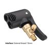 Inflator Pump Head Leakproof Direct Replacement 2 In 1 Presta Schrader Compatible Car Tyre Inflator Connector for Bicycle