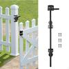 18 Inch Latch, Steel, Easy Mount, , Black, Heavy Duty Gate Door Hardware