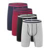 1 Pieces Men's Long Leg Undies Cotton Underwear Boxers Shorts Briefs Big Size Panties Plus Underpants Knickers M L XL 2XL 3XL 4XL 5XL 6XL