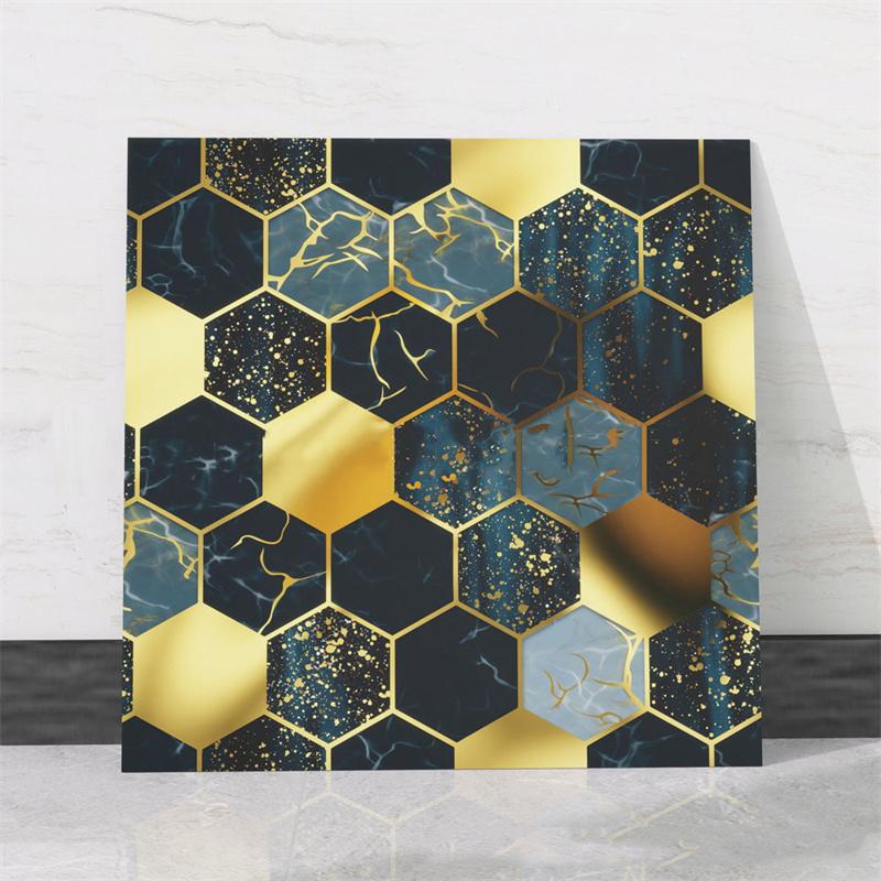 Высококачественная реалистичная наклейка на стену в стиле плитки, самоклеящаяся наклейка с гладкой поверхностью, термостойкая, водонепроницаемая, влагостойкая наклейка на стену