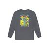 X Duyanaizi Collaboration Fun Pattern Long Sleeve T-Shirt Men Tops Gray VN0A5F421O7