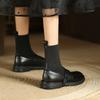 2024 New Fashion Autumn Socks and Ankle Boots Women's Fashion Knitted Stretch Short Boots Women's Flat Casual Thick Sole