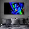 Modern Sexy Black Women Wall Art Canvas Painting Scandinavian Posters and Prints Wall Art Picture for Living Room Decoration