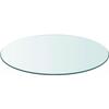VidaXL Round Tempered Glass Table Top 900 Mm