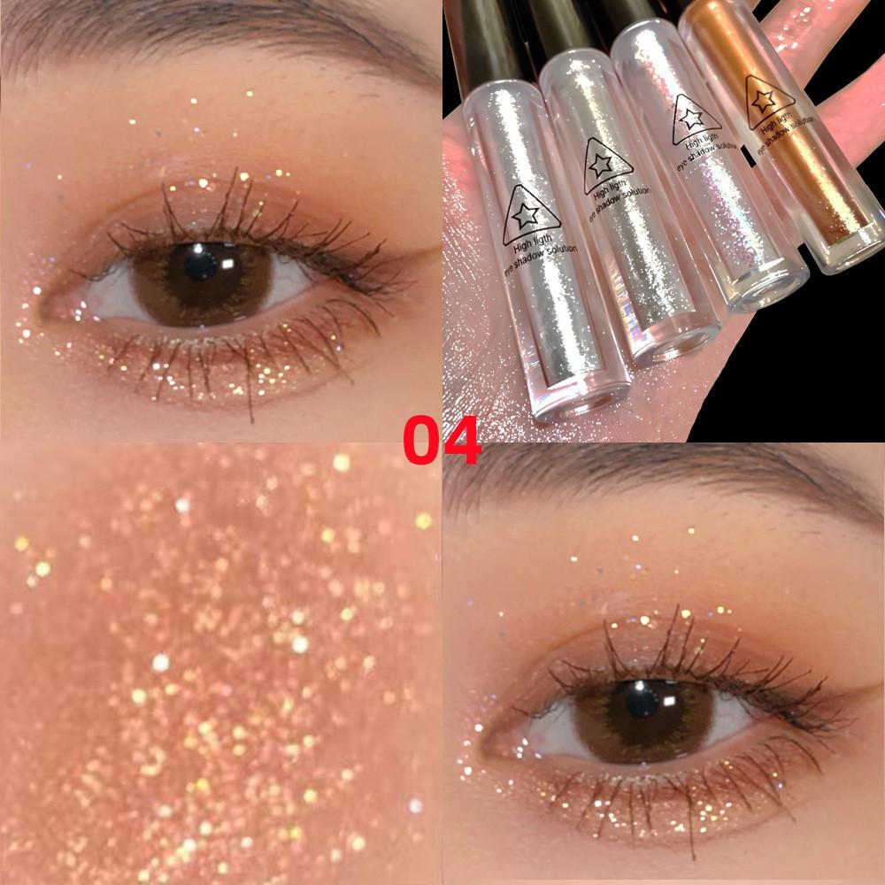 Shimmer and Shiny Waterproof Liquid Glitter Eyeliner Eyeshadow Makeup Metallic Eye Liner Pen Eye Beauty Party Makeup Tools