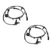 2pcs Car Front ABS Wheel Speed Sensor Left & Right For Ford Transit Mk7 2006-14