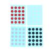 20Pcs 6.5Mm Diameter Small Dots Foot Pad Universal Mouse Glide Skates For Rubberized Mouse Foot Glide Feet Sticker