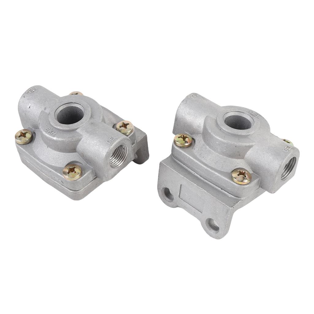 2PCS Quick Release Valve 9735000030 High Performance Metal Shockproof Replacement for Bendix 229859 288251