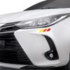 3PCS Acrylic Car Body Stickers Car Door Trunk Decal Auto Decoration for Toyota RAV4 Camry Corolla Crown Auris C-HR