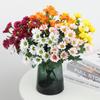 Artificial Flowers Silk Daisy Bouquets Festival Decorations Home Vase Table Wedding Bridal Bouquet Decorative Household Products