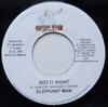 7inch Record ELEPHANT MAN / BURRO BANTON - Got It Right / Cut Nuh Dash NONE Open Ear Music 2008 Jamaica Reggae, Ska & Dub Used