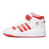 Forum Mid J White Vivid Red Kids Sneakers Cloud-White GY8363