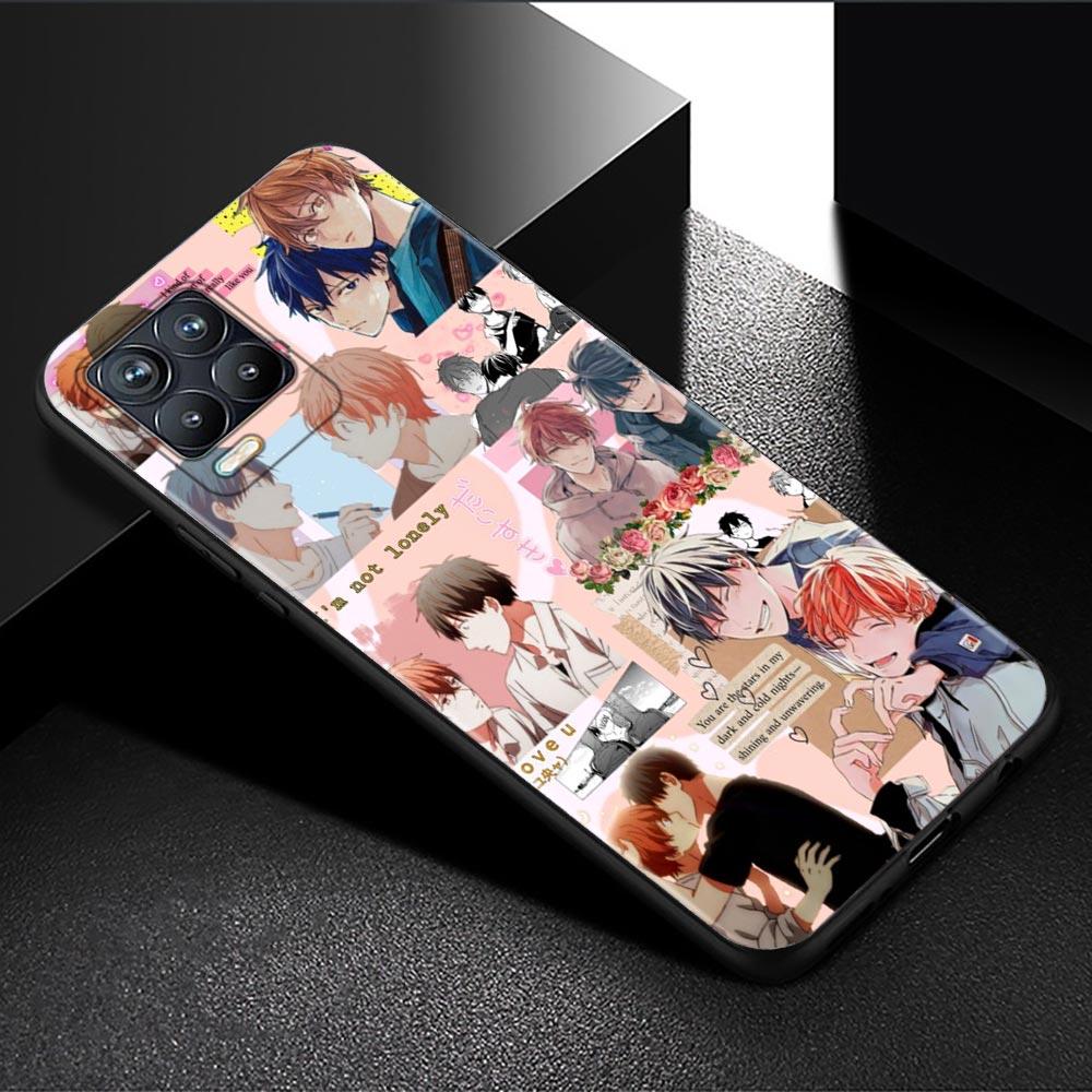 Phone Case For Oppo Realme GT 8 7 6 5 Pro C3 C11 C21 C21Y C20A XT X7 X50 Pro Ultra Silicone Capa Black Shell Given Yaoi Anime