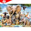 5D DIY Diamond Painting Animal Full Round Embroidery Sale Elephant Diamond Mosaic Picture
