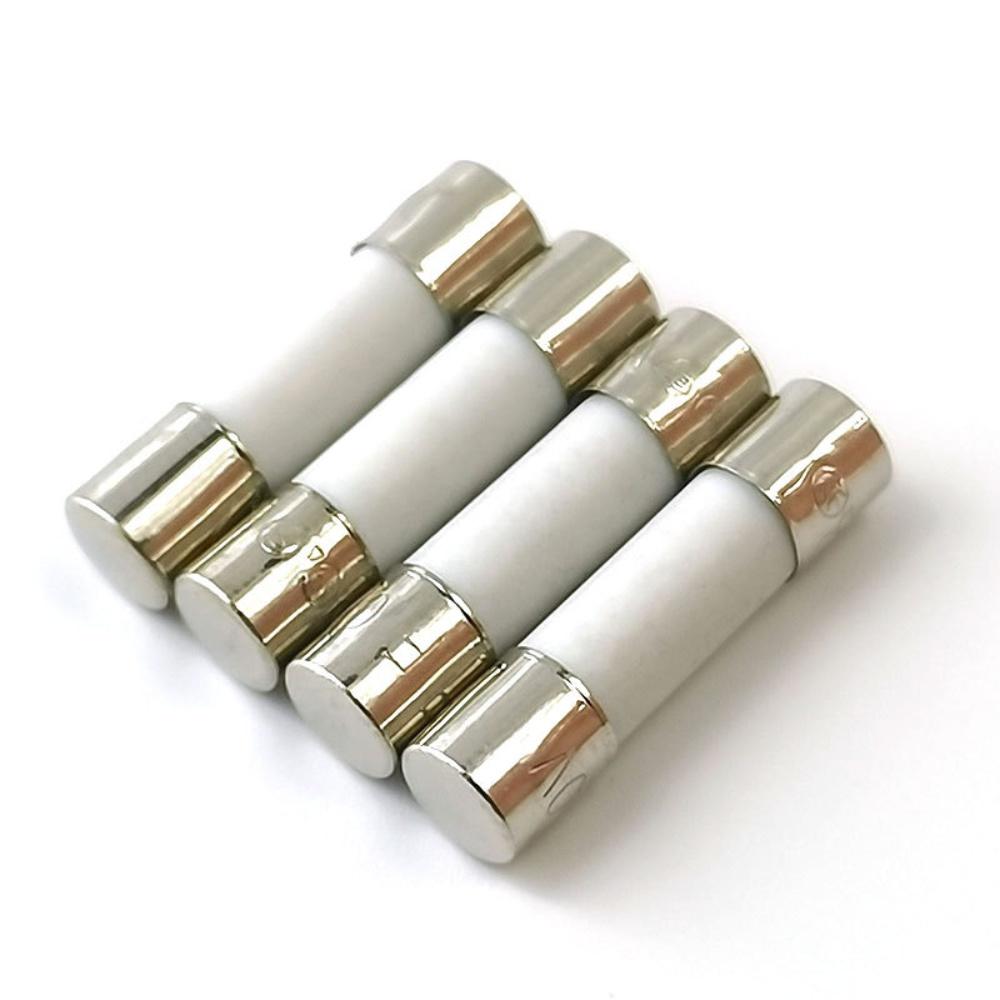4Pcs 250V 15A Ceramic Fuse Tubes 6x30mm Microwave Oven Fuse Protection Circuit