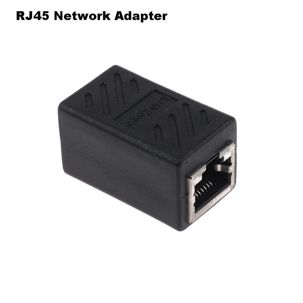 High Quality Connector Female To Female LAN Adapter RJ45 Converter Coupler Extender Network Cable