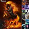 5D Diamond Painting Full Diamond Animal Blaze Horse Diamond Painting Handmade Diy Diamond Mosaic Painting Home Decoration