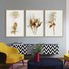 Creative Gold Flowers Oil Painting Home Decoration Canvas Painting Living Room Decoration Digital Oil Painting Cuadros Background Wall Decoration