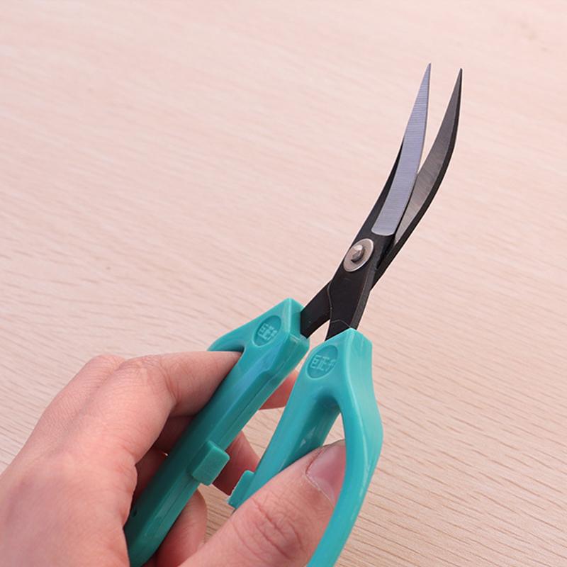 Curved Sewing Scissors Embroidery Scissors Needlework Tool Professional Tailor Scissors For Leather Fabric Cloth Paper Cutting