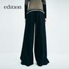 editionE+ Lite 2024 Winter Wool Blend Wide-Leg Trousers