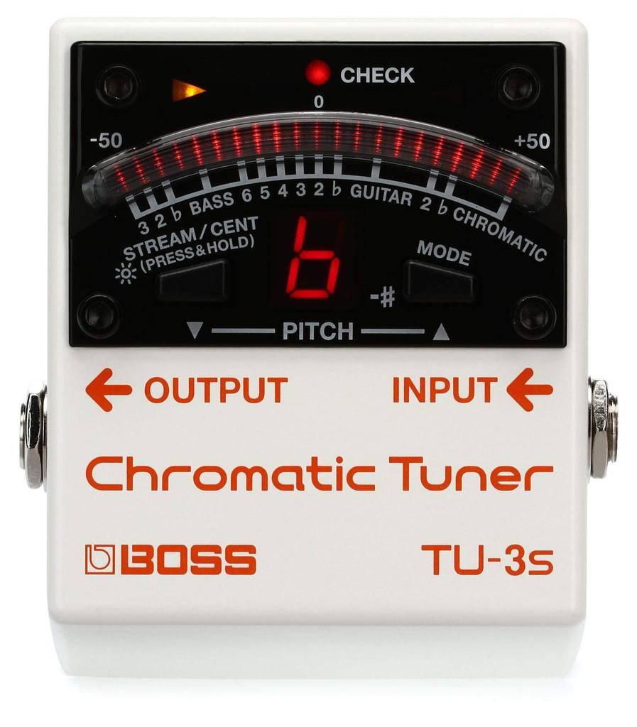 BOSS Chromatic Tuner Compact Tuner TU-3S