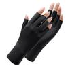 1 Pair Fingerless Gloves Summer Sunscreen Uv Protection Multicolor Gloves Woman Driving Gloves Stretch Female Touchscreen Ice