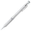 Zebra Mechanical Tect Metal Knurled Pencil, 2-Way RO, 0.5mm, Silver, Model, P-MA141-MS