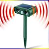 Ultrasonic Solar Animal Repeller for Cats, Mice, Birds, Dogs, and Snakes