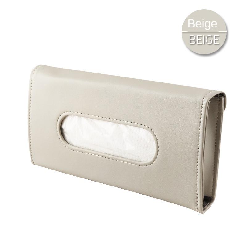 Автомобильная коробка для салфеток, солнцезащитный козырек, стул, задний люк на крыше, автомобильная коробка для салфеток, сумка, подвесная креативная кожаная сумка для дизайна интерьера автомобиля