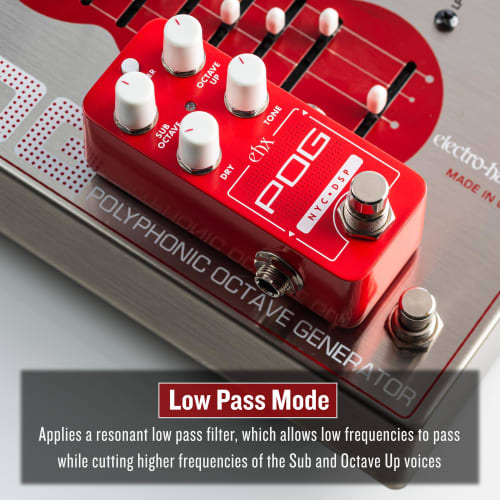 ELECTRO-HARMONIX PICO POG POLYPHONIC OCTAVE GENERATOR Guitar Effects Pedal