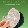 High Heel Silicone Cushion: Invisible, Breathable, Sweat-Absorbing, Self-Adhesive Forefoot Pad for Comfort and Support