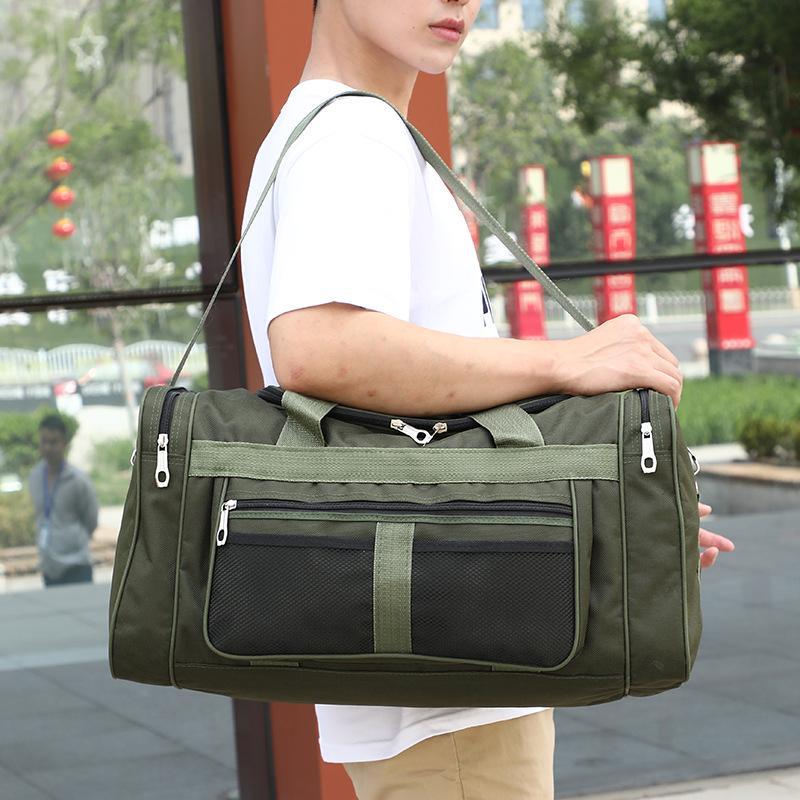 Sports Bags Large Capacity Gym Bag Leisure Travel Bag Handbag Men S Duffle Bags Portable Outdoor Shoulder Luggage Bags